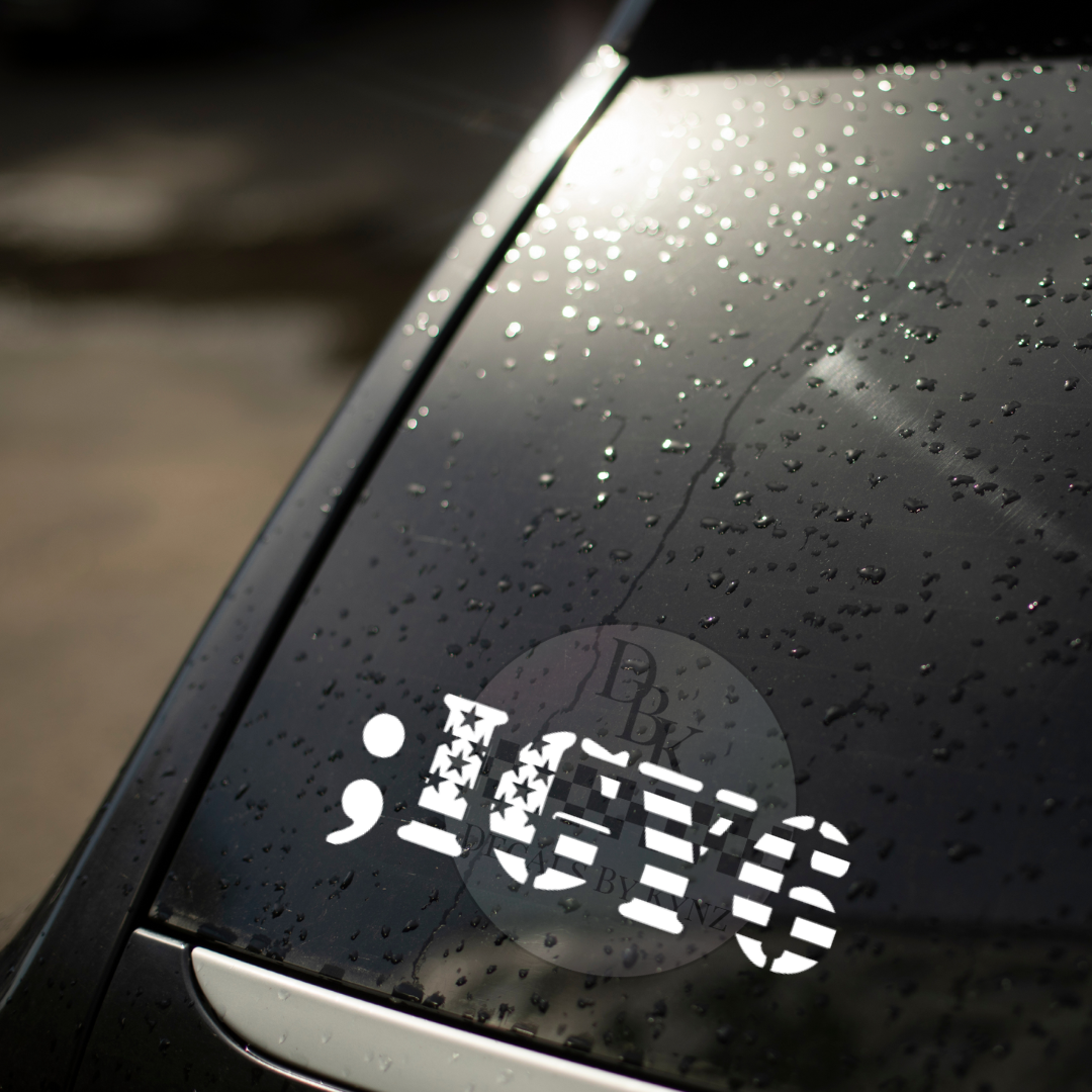 ";IGY6" Permanent Decal Sticker