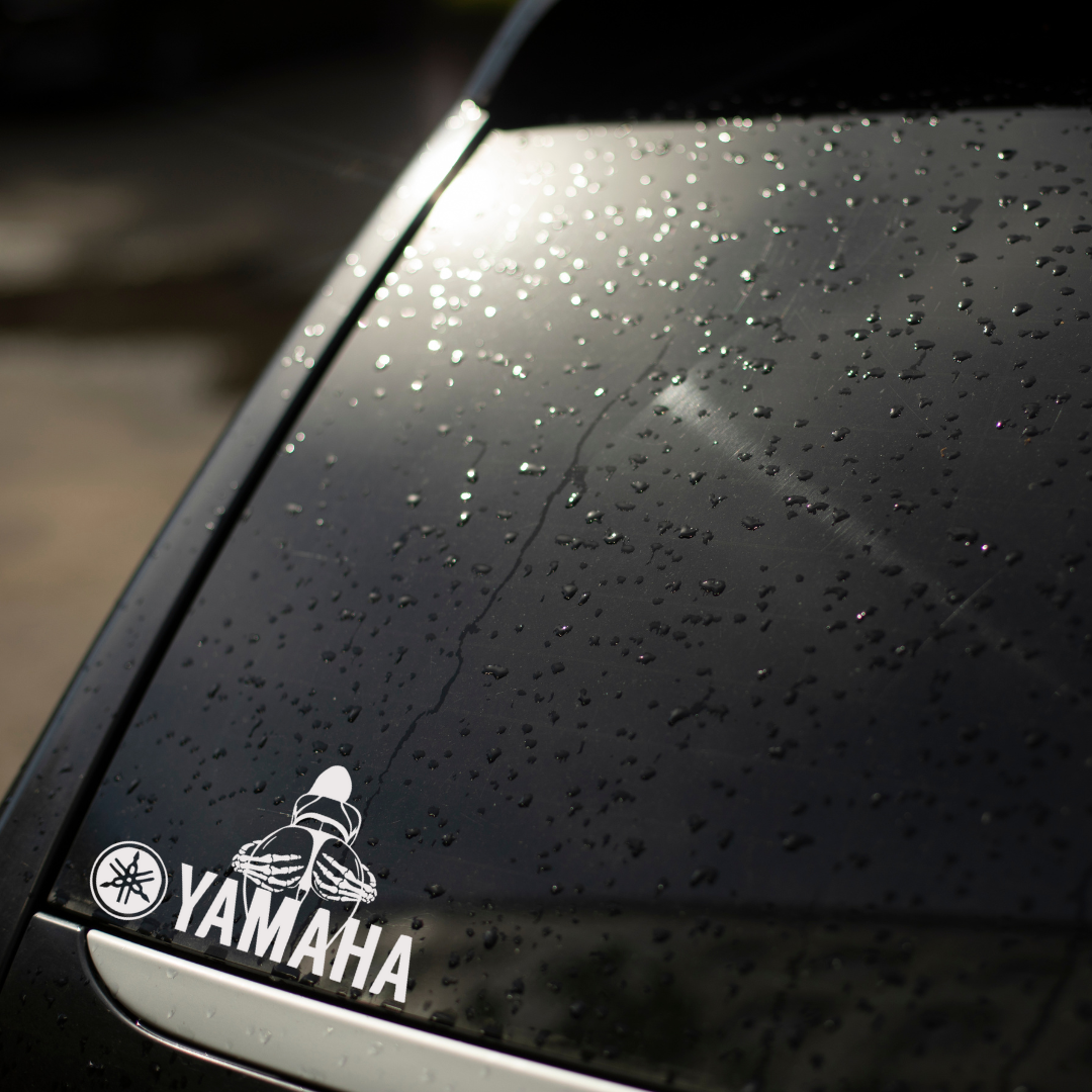 Spooky Girl Yamaha Decal