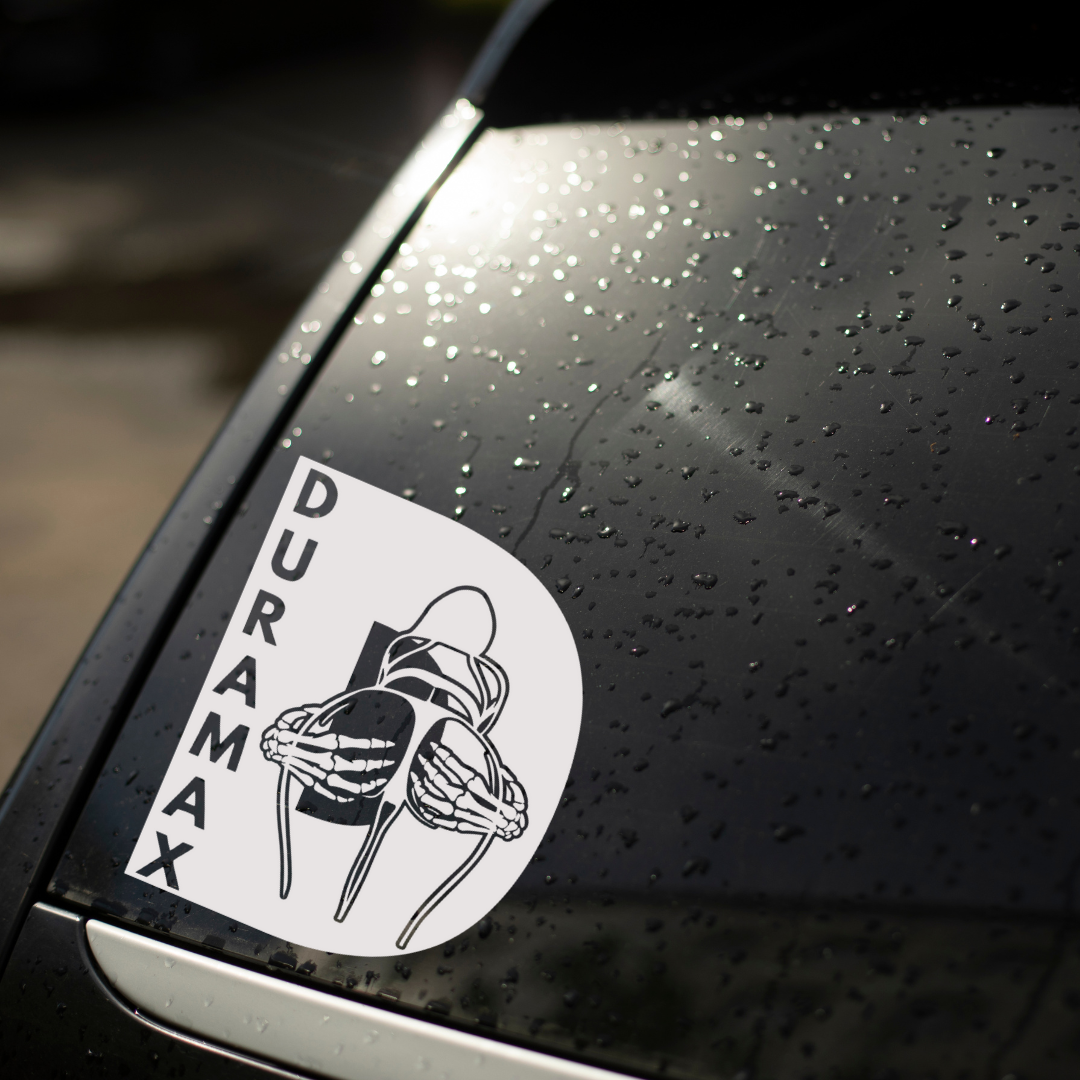 Spooky Girl Duramax Decal