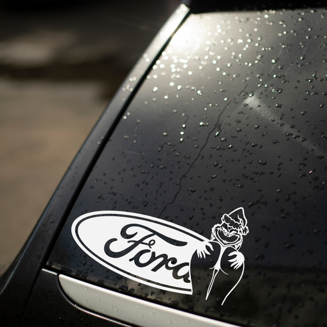 Winter Edition Ford Decal