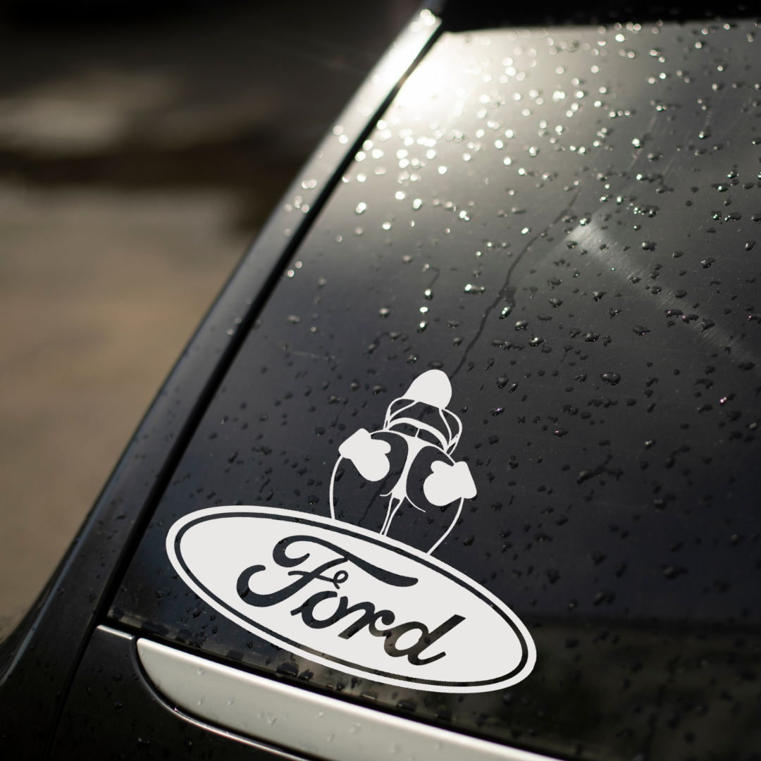 Winter Edition Ford Decal