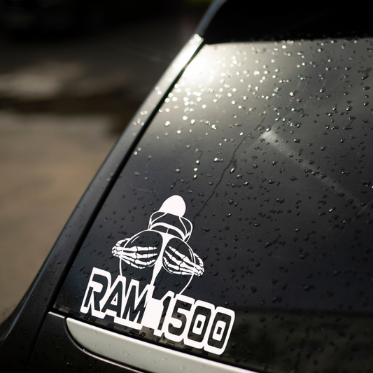 Spooky Girl Ram 1500 Decal