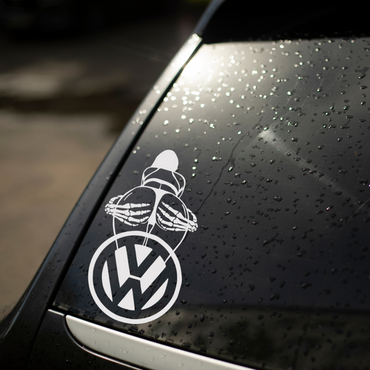 Spooky Girl Volkswagen Decal