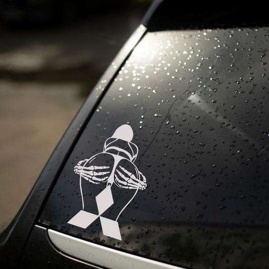 Spooky Girl Mitsubishi Decal