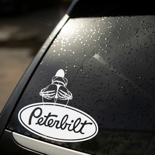 Spooky Girl Peterbilt Decal