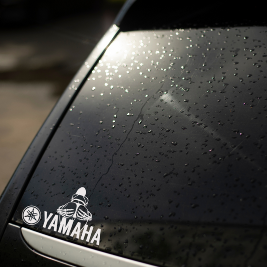 Spooky Girl Yamaha Decal