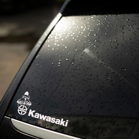 Spooky Girl Kawasaki Decal