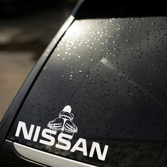 Spooky Girl Nissan Decal