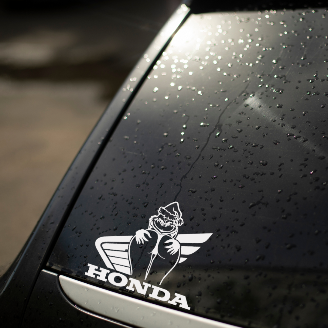 Winter Edition Honda Atv Decal