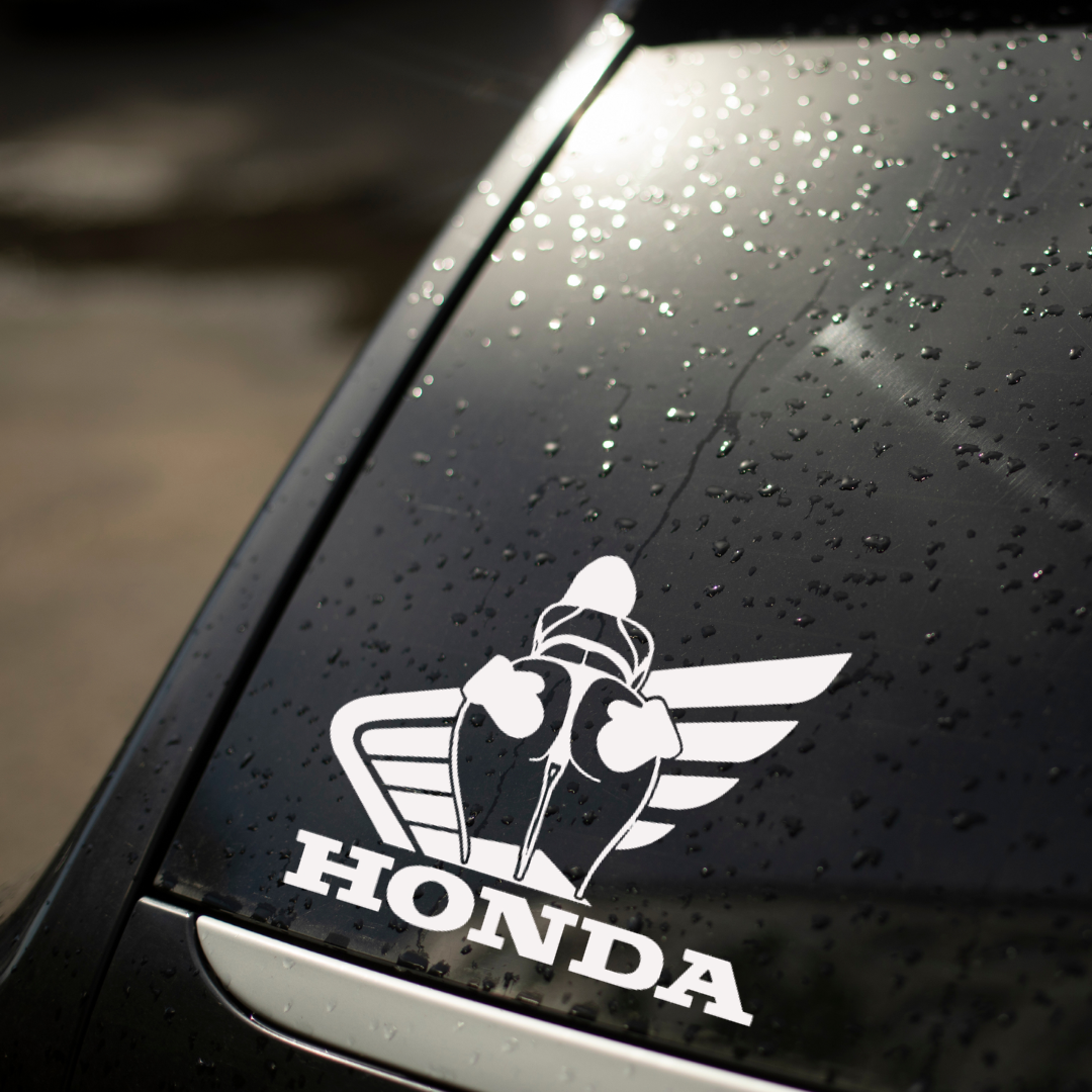 Winter Edition Honda Atv Decal