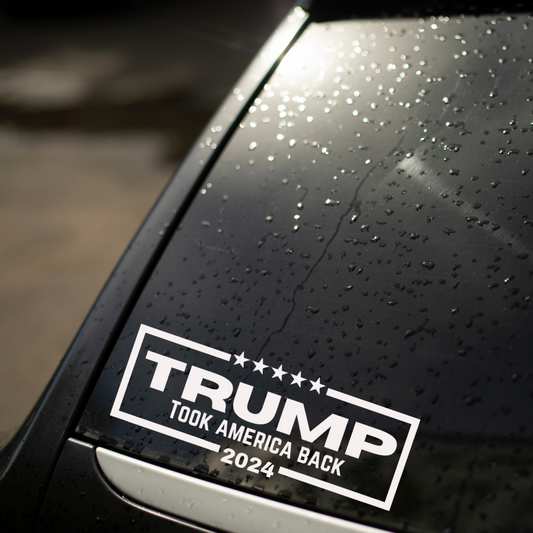 TRUMP Took America Back Decal