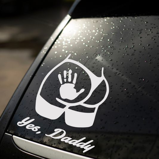 Yes Daddy Decal Sticker